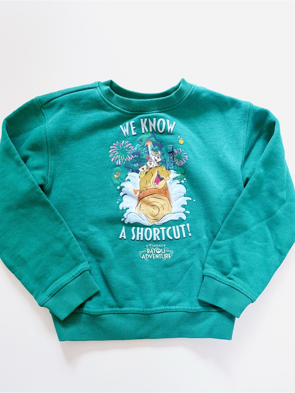Disney Parks Tiana’s Bayou Adventure Kids Crewneck